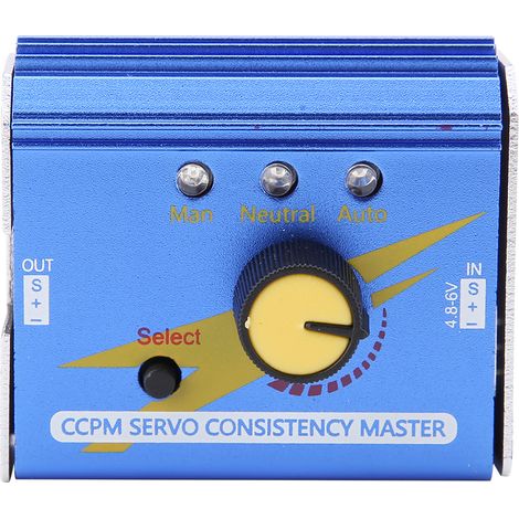 3CH ESC Servo Tester  CCPM Consistency Master Checker Tester For RC Planes & Helicopters Cars