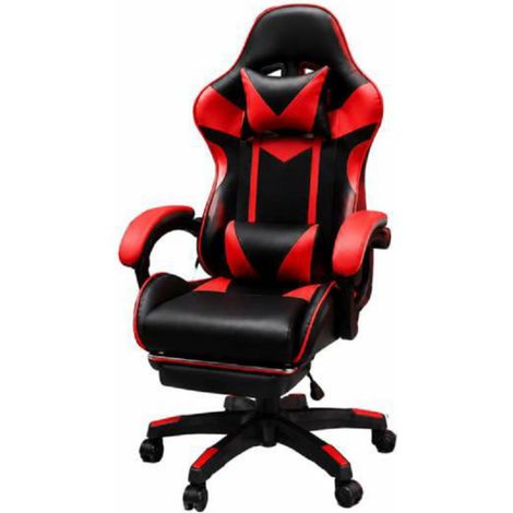 Ecoprice Sedia Gaming Similpelle ProPlayer Nero/Rosso