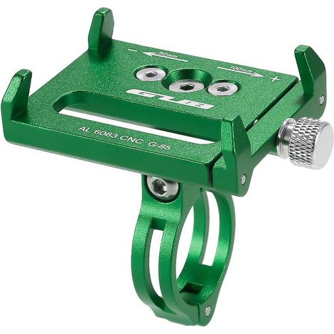 GUB Mountainbike-Handyhalterung, universelle, verstellbare Fahrradlenkerhalterung, grüner GPS-Halter