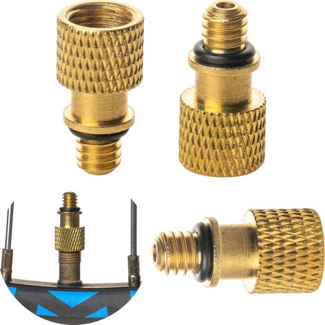 Fahrradventil-Reparaturset, 20-teilig, für Dunlopventile bis 6 Bar – Ventilset – Fahrradzubehör (1/5)