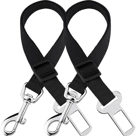 2 et sécurisé réglable pour Chien et Chat Ceintures de sécurité (49.8 cm à 80 cm) par (1/5)