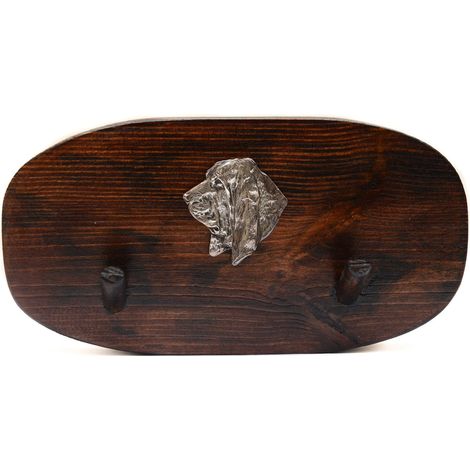 Basset Hound I - colgador de accesorios, colgador de medallas con un perro, ganchos para llaves de Art-Dog (1/5)