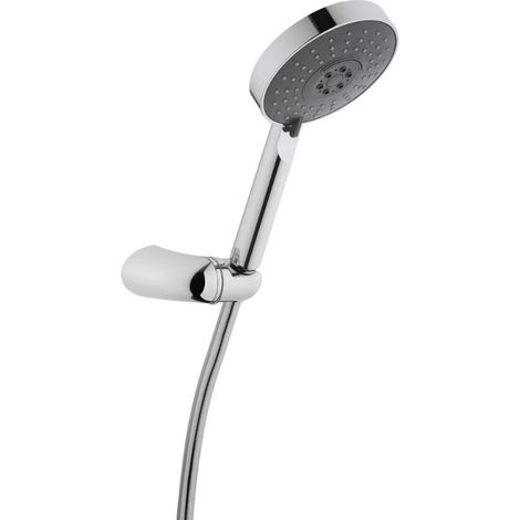 Rociador de ducha VITRA Master Slot de 3 chorros con soporte y flexible