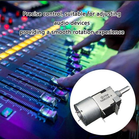 Potentiomètre d'amplificateur de moteur RK168 A20k 2 axes, longueur 20 mm (1/4)
