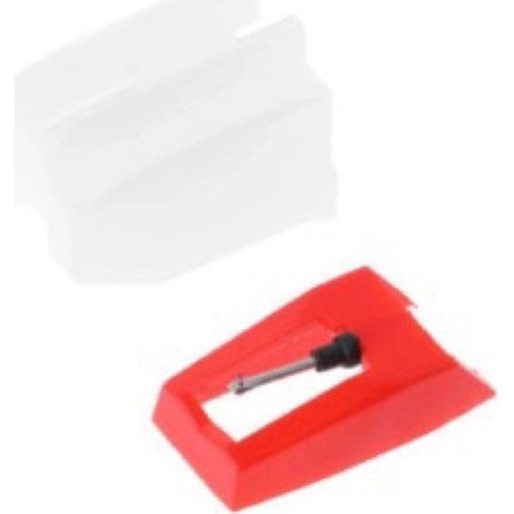 Stylet en rubis pour platines vinyles, platines LP, phonographes classiques, cellules phonographiques universelles, stylet piézoélectrique. (1/5)