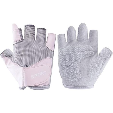 Gants De Musculation - Paume Intégrale Avec Coussinet En Gel De Silice - Pour Salle De Sport Et Halterophilies - Tailles S/M/L - Par 1 (1/3)