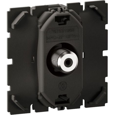 Legrand CM0380 Céliane single television outlet, type F, screw-on