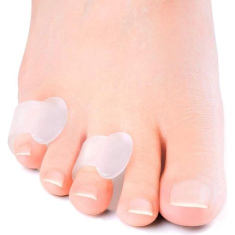 Écarteurs d\'orteils en gel - Marque - Modèle - Petit coussinets d\'orteils - Transparent