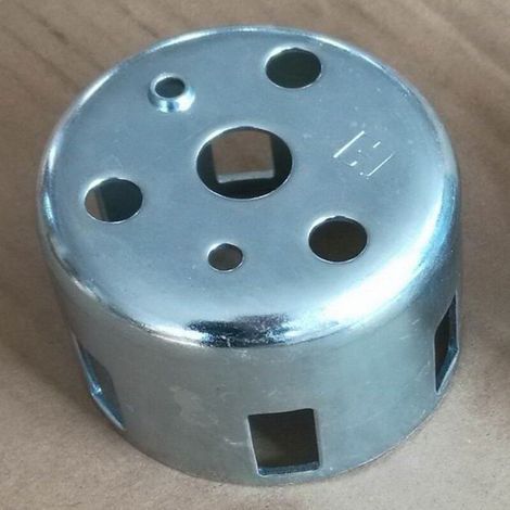 Démarreur manuel pour moteur Honda GX160/GX200/168F avec corde, boîtier résistant et ressort de retour (1/2)