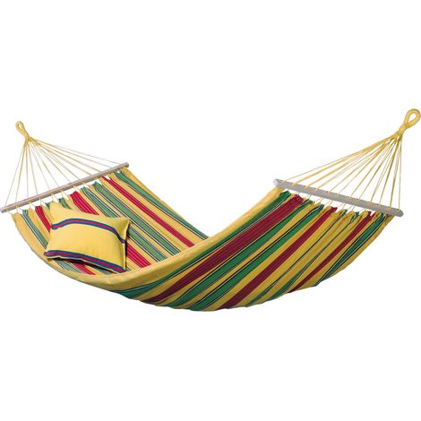Amazonas Aruba Vanilla, Hängematte, gelb, Mit Spreizstäben (1/5)
