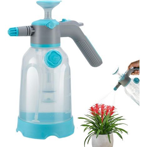 Arrosoir pour – Pulvérisateur à Pression  Arrosoir avec pulvérisateur à Pompe  2 Modes  Vaporisateur Portable étanche pour pelouse, Piscine, terrasse, Parterre de Fleurs, Jardin, Plage (1/5)