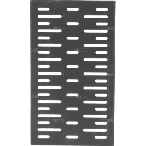 Grille aération VMC 43x25cm – 16328PB – Pour foyer Supra – Décendrage efficace – Installation facile