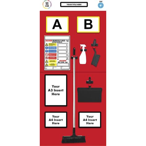 FRANKEL kaiserkraft, Tableau d'information pour rayonnages, (1/3)