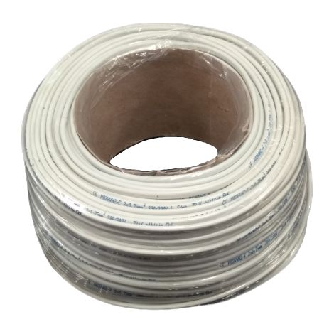 Câble plat résidentiel OMYp 2x1 H03VV-F 300/300V Ełktrim 5901259826487