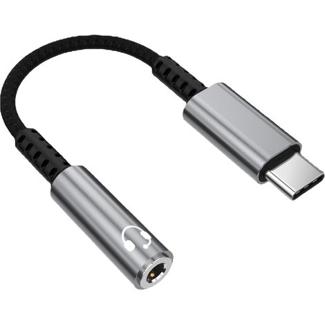 Adaptateur USB-C vers prise jack 3,5 mm - Convertisseur audio pour Samsung Galaxy (1/5)