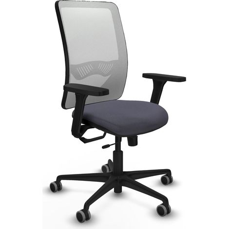 Silla de oficina piqueras y crespo Zulema negro soporte lumbar ajustable (1/2)