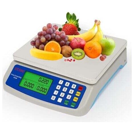 QORVA-Balance de cuisine électronique domestique 30 kg balance alimentaire numérique avec écran LCD (modèle de batterie) (taille : 30 kg/1 g)