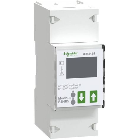 [GEBRAUCHT] B-Ware Schneider Electric Energiezähler iEM2455 digital MID-konform 1-phasig 230V 100A (1/2)