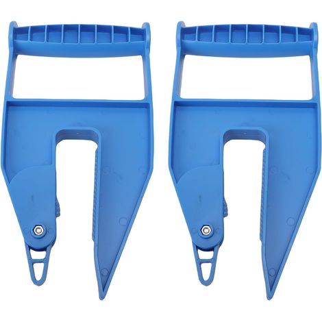 2 outils de déménagement robustes, poignée ergonomique en plastique (1/5)