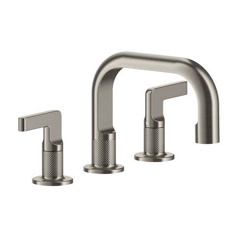 Gessi Inciso- Mélangeur lavabo 3 trous avec bec H=59 mm x saillie