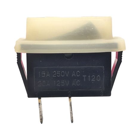 Wippschalter 250V 20A 2Pin Schalter mit Abdeckung (1/3)
