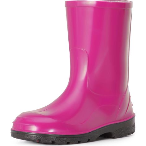 Ladeheid Bottes de Pluie Mixte Enfant Fille LA-939 (Rose/Noir, 26 EU)