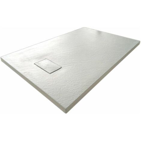 Duschtasse Weiss Stein-effekt mod. Strong 70x160 cm (1/5)