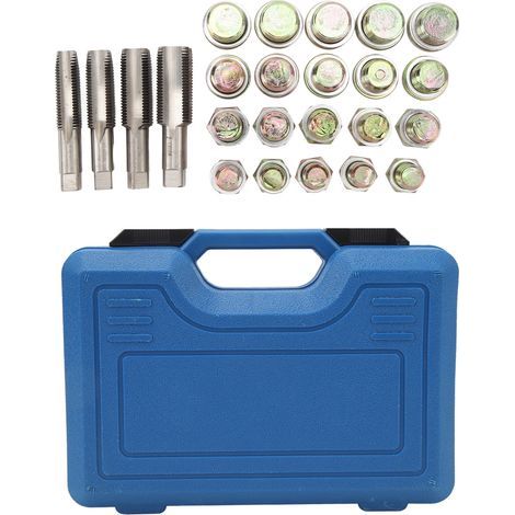 64-Piece Oil Pan Thread Repair Kit M13 M15 M17 M20 for Cars (1/5)