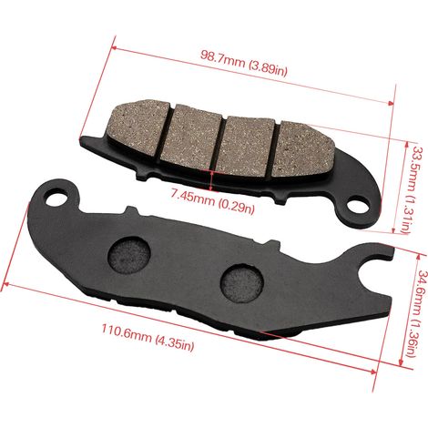 Motorcycle disc brake pads, brake disc shoes, brake pads FA465 SFA693 CRF 250 300 DERBI