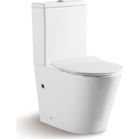 NOVOBATH VENETO Inodoro Rimless Completo Compacto Blanco - ref: PACKWC-VENETO (1/5)