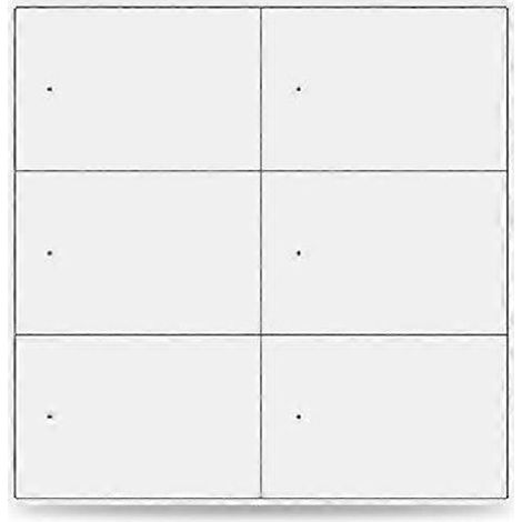 Matter WiFi Smart Switch Wandschalter, intelligente Steuerung mit 1, 2, 3, 4 oder 6 Tasten, kompatibel mit der SmartThings HomeKit App, 6-Wege (1/5)