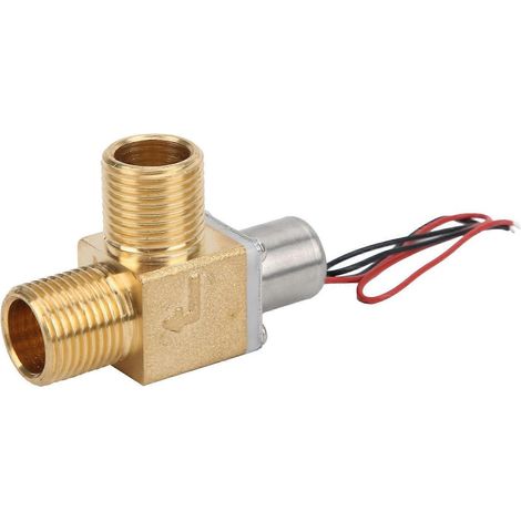 Magnetventil für Wasserleitungen, elektrisch, Metall, normalerweise geschlossen, Ersatzteil, G1/2, DC 4,5 V