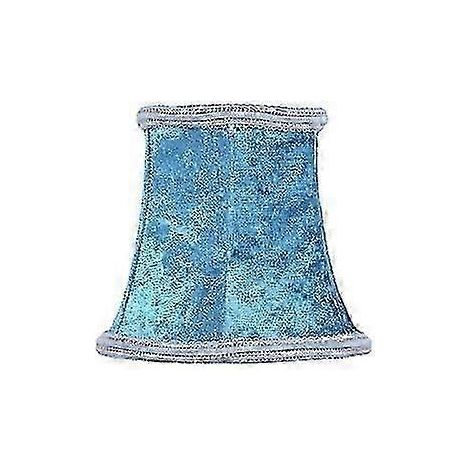 Lampenschirmstoff, Lampenschirmüberzüge, Lampenschirmzubehör, Heimdekoration, passend für Wandlampen (Blau) (1/5)