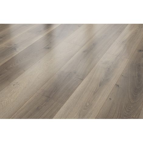 Classen Laminat Megaloc Aquaprotect 128,5 x 19,2 cm 8 mm Eiche braun mix Laminat (1/3)