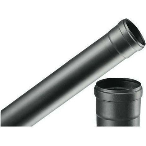 PROFESSIONAL PELLET TUBO STUFA A PELLETS NERO D.10 CM.100