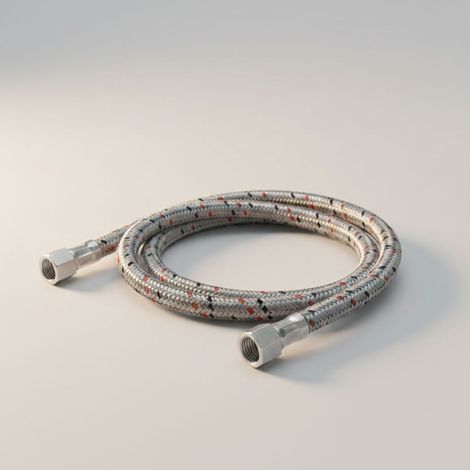 Tubo flessibile per bruciatori a gasolio 1/4"-1/4" ff