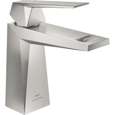 Grohe Allure Brilliant Mitigeur monocommande Lavabo Taille M Finition inox brossé infinity, 24342DC0 (1/3)