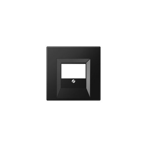 Plaque de finition Jung ls969tswm design sans vis noire
