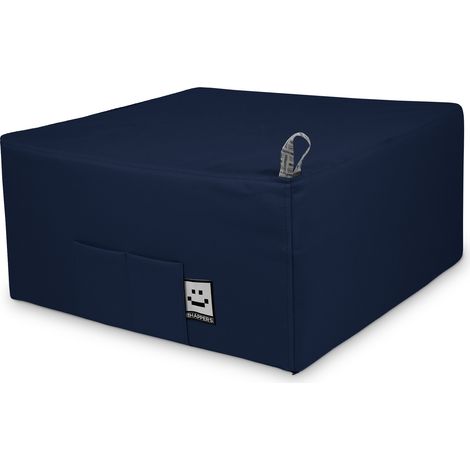 Pouf Lit 1 place Similicuir Indoor Marine Happers Unique Marine