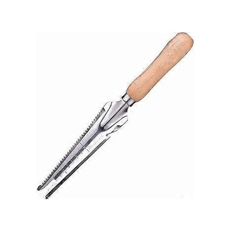 Dsherber Pelle - Gouge De Dsherbage pour Extirper Les Mauvaises Herbes Racines Plus Profondes, Praktische manuelle Trille mit Poigne und Bois Outils Manu