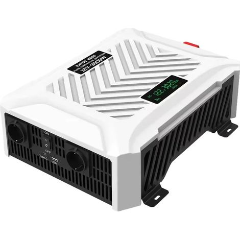 Onduleur, puissance nominale de 2000W/3000W/3500W, entrée 12V/24V, PSW-E3000W-12V (1/2)