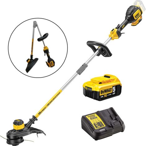 DEWALT Power Tools DCM561P1S XR Brushless Split Shaft String Trimmer 18V 1 x 5.0Ah Li-ion
