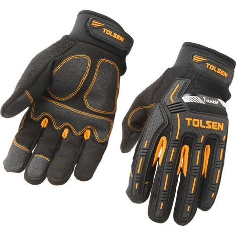 GUANTES DE TRABAJO PARA MECANICA REFORZADO TOLSEN