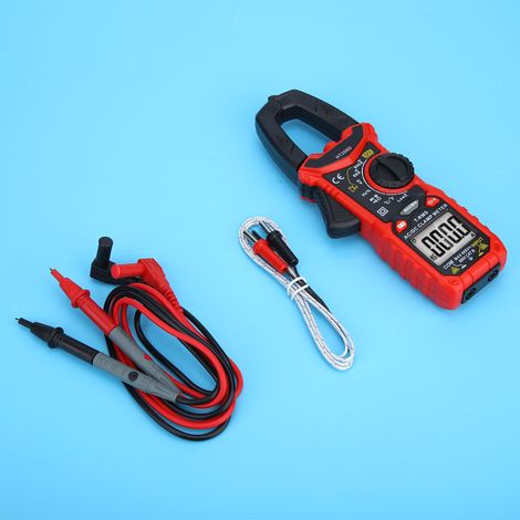 Pince ampèremétrique numérique miniature HT206D AC/DC pour la mesure de tension, de courant alternatif et de résistance (1/5)