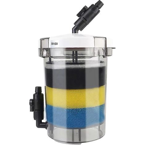 Purificateur d'eau, filtre pour aquarium, oxygénation, filtration submersible, filtre externe à trois couches (1/5)