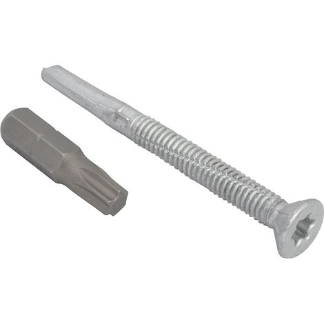 ForgeFix TFCH5560 TechFast Roofing Screw Timber - Steel Heavy Section 5.5 x 60mm Pack 100 FORTFCH5560
