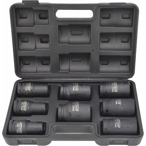 Awtools zestaw nasadek udarowych długich 3/4" 8cz 17-38mm (1/3)