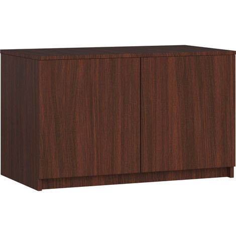 Altillo para armario AKORD S90 Wenge 90 cm 2 puertas frente en color Wenge 2 estantes 90x51x55 cm