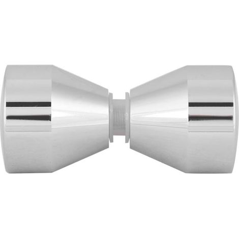 Türgriffe, verchromte Aluminiumlegierungsgriffe für Duschtüren aus Glas (1/5)
