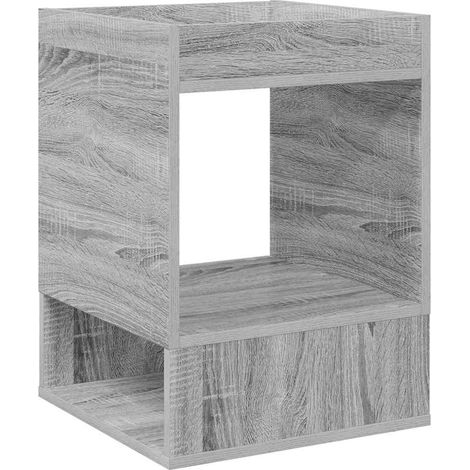 Maison Exclusive - Tavolino Grigio Sonoma 40 x 40 x 56 cm Legno multistrato